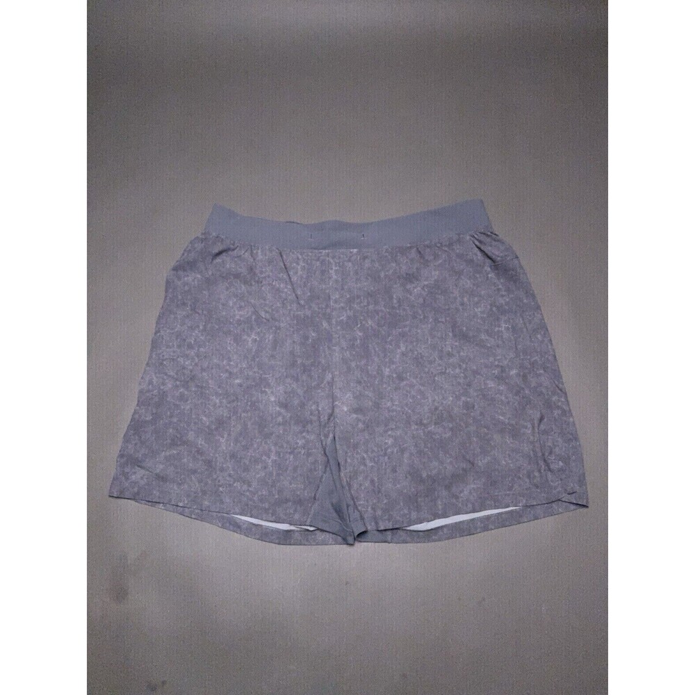 Lululemon T.H.E. Short 7" Linerless - Gravel Dust Asphalt Gray - Size XL